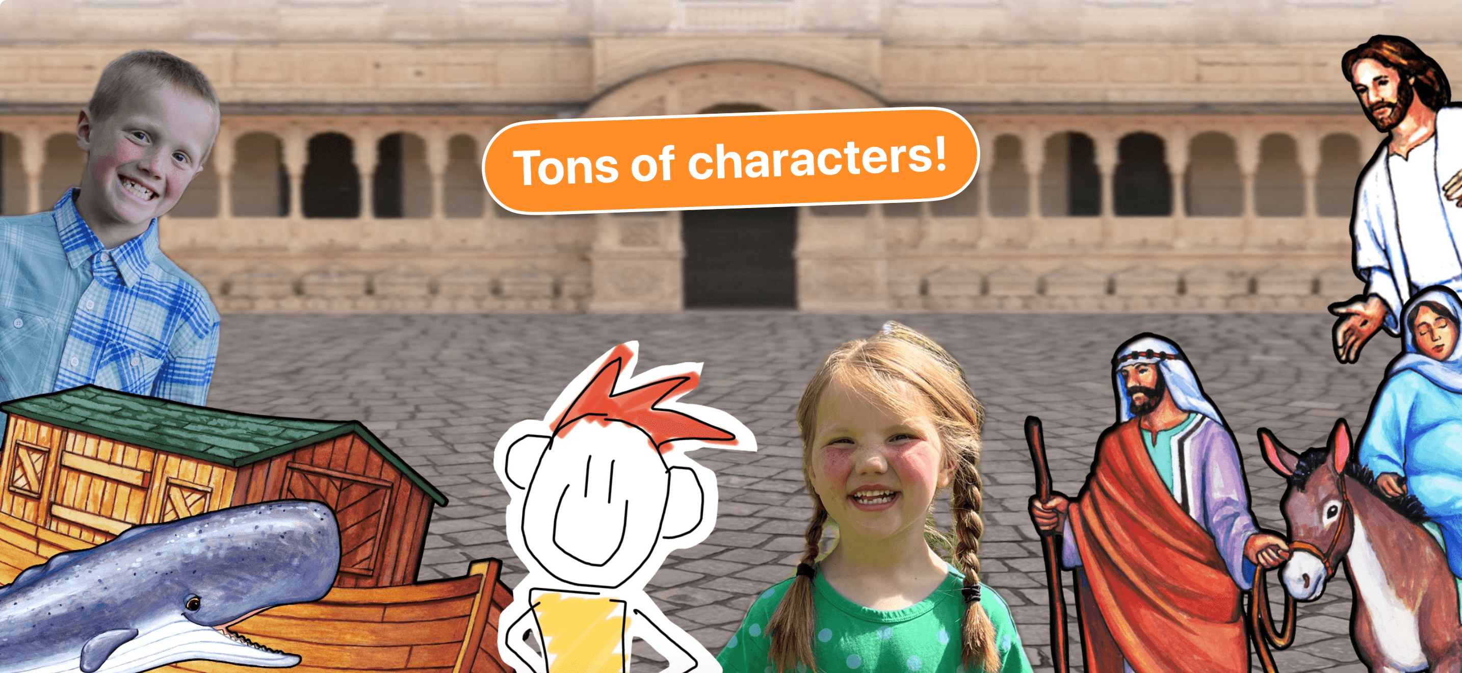 Tons of characters